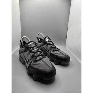 Nike Air VaporMax 2019 Size 5.5Y Women 7  Black Grey Running Shoes AJ2616-001
